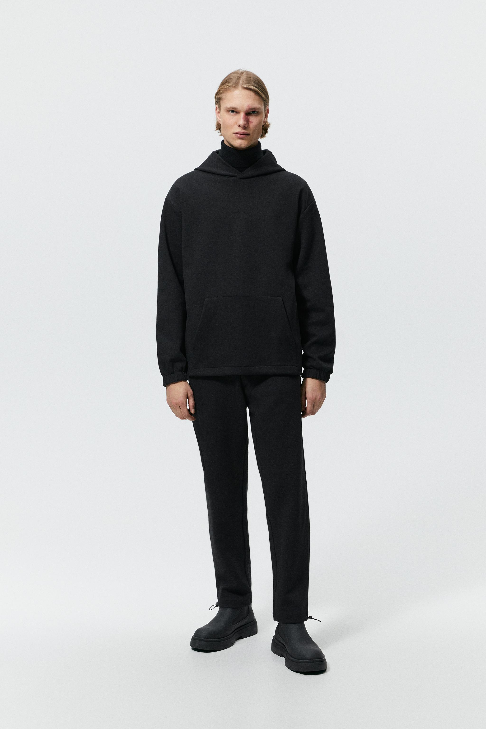 PREMIUM HOODIE Black ZARA Saudi Arabia